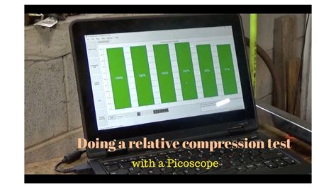 scope settings for a relitive compression test|Relative Compression Test .